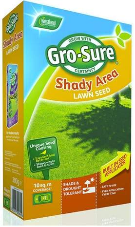 Lawn seed for shaded areas